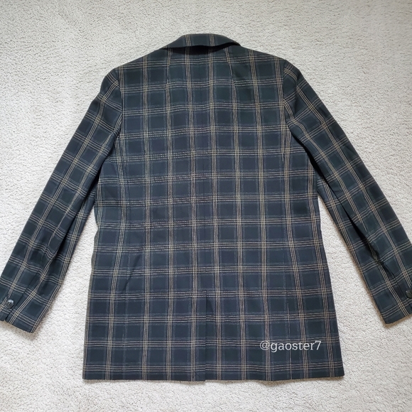 Madewell Caldwell Double-Breasted Blazer in Seaton Plaid - Picture 9 of 12